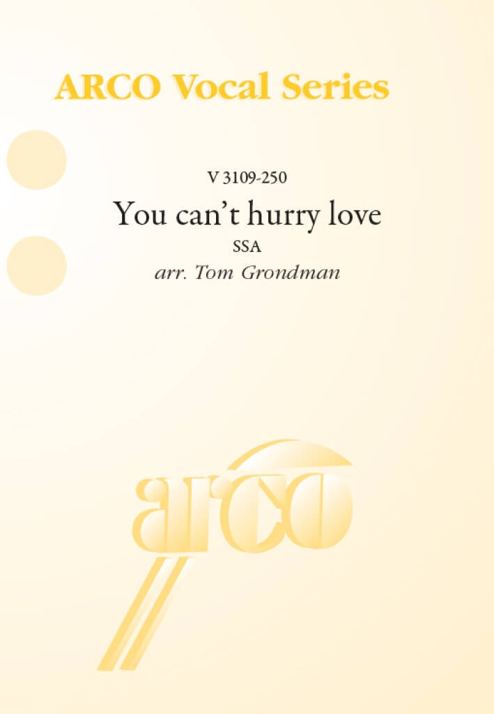You can't hurry love
